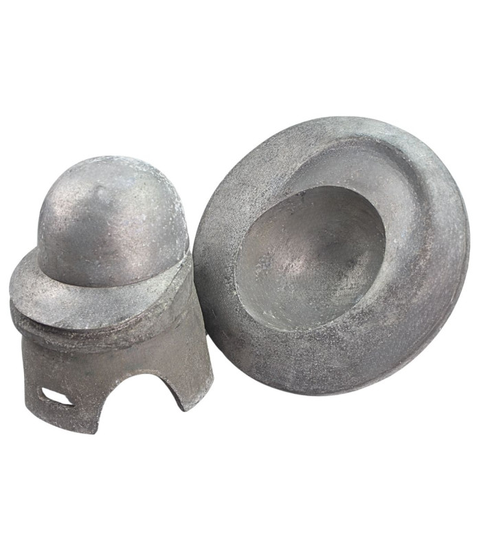 FORME EN ALUMINIUM POUR CASQUETTE ENFANT - 2 PIÈCES