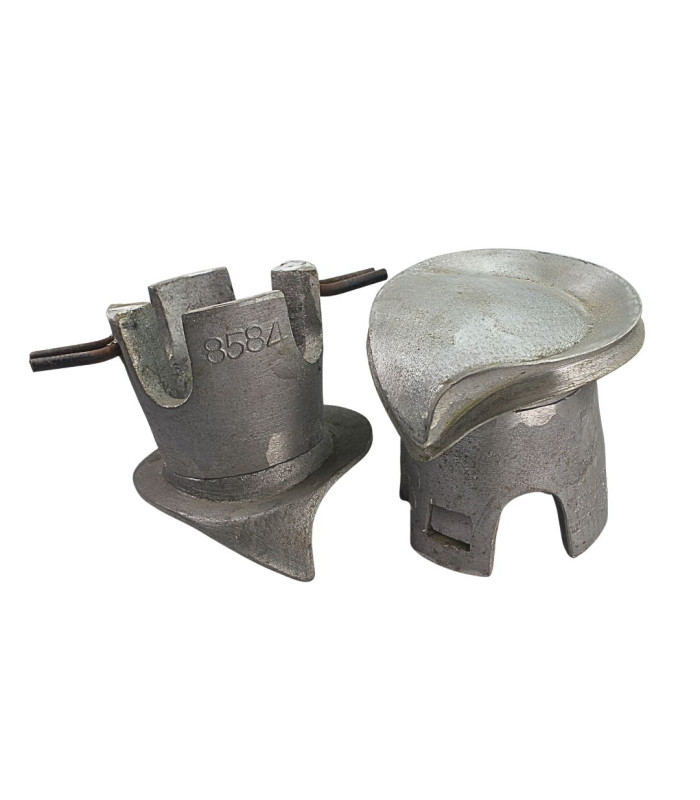 FORME EN ALUMINIUM POUR BASE DE BIBI - 2 PIÈCES