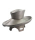 FORME EN ALUMINIUM POUR CAPELINE - 2 PIÈCES