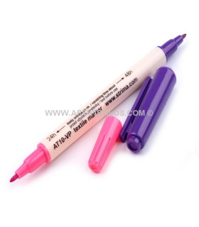 MARQUEUR TEXTILE DOUBLE POINTE