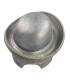 FORME EN ALUMINIUM POUR CHAPEAU CALOTTE RONDE - 2 PIÈCES
