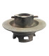 FORME EN ALUMINIUM POUR CHAPEAU STYLE BOWLER - 2 PIÈCES