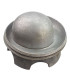 FORME EN ALUMINIUM POUR CHAPEAU STYLE BOWLER - 2 PIÈCES