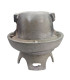 FORME EN ALUMINIUM POUR CHAPEAU STYLE CLOCHE - 2 PIÈCES