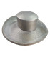 FORME EN ALUMINIUM POUR CHAPEAU À LARGE BORD - 2 PIÈCES