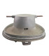FORME EN ALUMINIUM POUR CHAPEAU À LARGE BORD - 2 PIÈCES