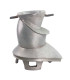 FORME EN ALUMINIUM POUR CHAPEAU ASYMÉTRIQUE - 2 PIÈCES