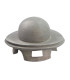FORME EN ALUMINIUM POUR CHAPEAU CALOTTE RONDE - 2 PIÈCES