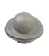 FORME EN ALUMINIUM POUR CHAPEAU CALOTTE RONDE - 2 PIÈCES