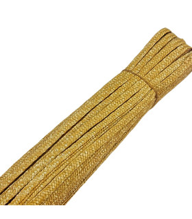 ÉCHEVEAU DE 90 MÈTRES DE PAILLE NATURELLE TRESSÉE 6 MM
