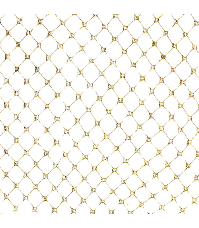 VOILE PLAT LARGE MÉTALLIQUE