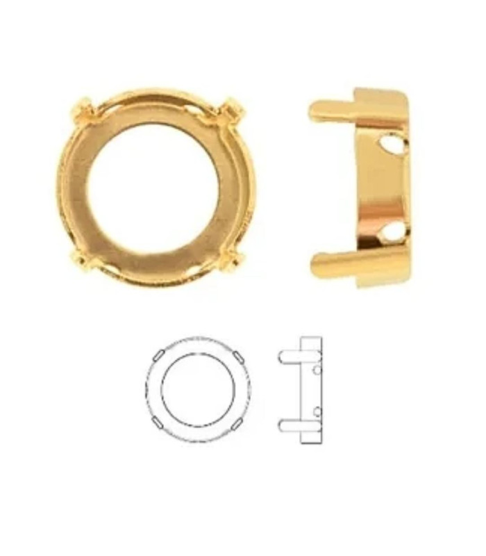 CRISTAL SWAROVSKI 1088 AVEC SERTISSAGE À GRIFFES