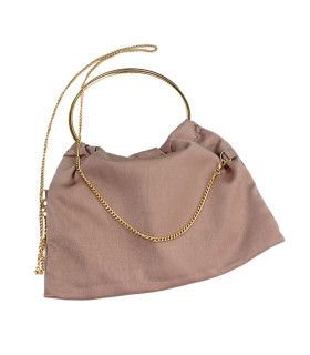 SAC EN SATIN AVEC POIGNÉES