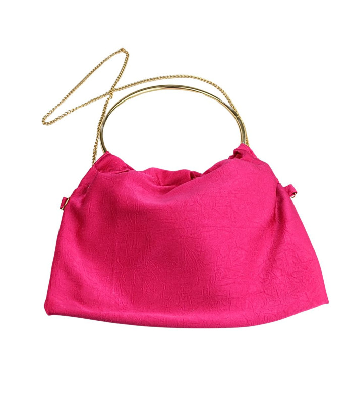 SAC EN SATIN AVEC POIGNÉES