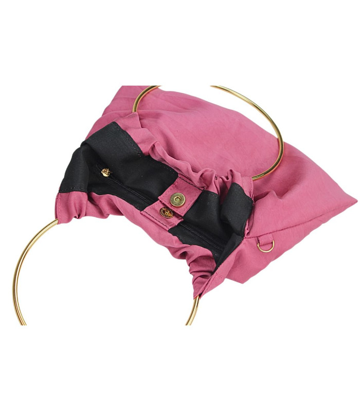 SAC EN SATIN AVEC POIGNÉES