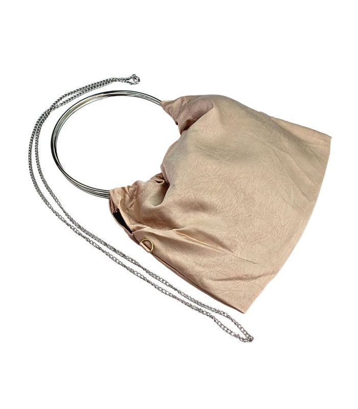 SAC EN SATIN AVEC POIGNÉES