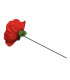 COQUELICOT EN TISSU Ø9CM