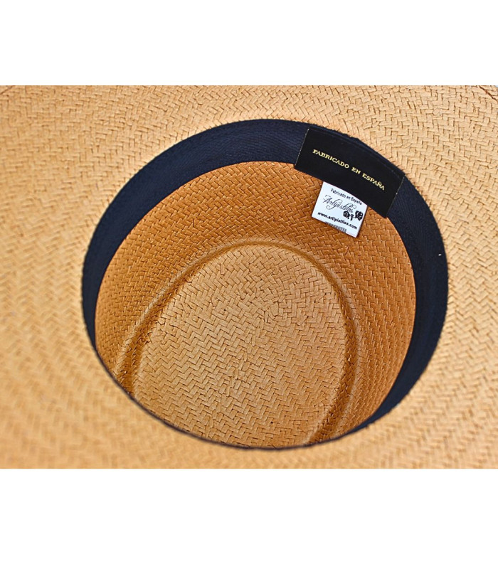CHAPEAU EN FIBRES VÉGÉTALES POUR FEMME – TAILLE RÉGLABLE