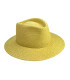 CHAPEAU EN FIBRES VÉGÉTALES POUR HOMME