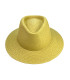 CHAPEAU EN FIBRES VÉGÉTALES POUR HOMME