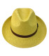 CHAPEAU TRILBY EN FIBRES VÉGÉTALES POUR HOMME