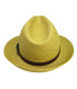 CHAPEAU TRILBY EN FIBRES VÉGÉTALES POUR HOMME