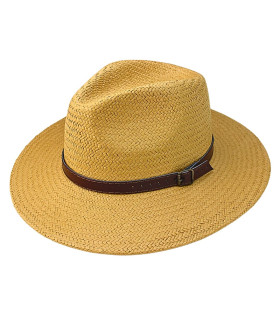 CHAPEAU INDIANA EN FIBRES VÉGÉTALES