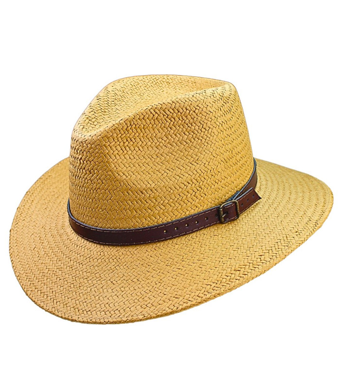 CHAPEAU INDIANA EN FIBRES VÉGÉTALES