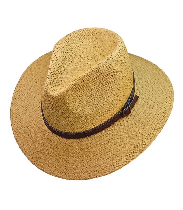 CHAPEAU INDIANA EN FIBRES VÉGÉTALES