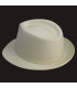CHAPEAU EN FIBRES VÉGÉTALES POUR HOMME