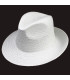 CHAPEAU ASYMÉTRIQUE AJUSTABLE EN FIBRES VÉGÉTALES POUR FEMME