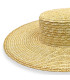CANOTIER EN PAILLE NATURELLE TRESSÉE POUR FEMME – AJUSTABLE