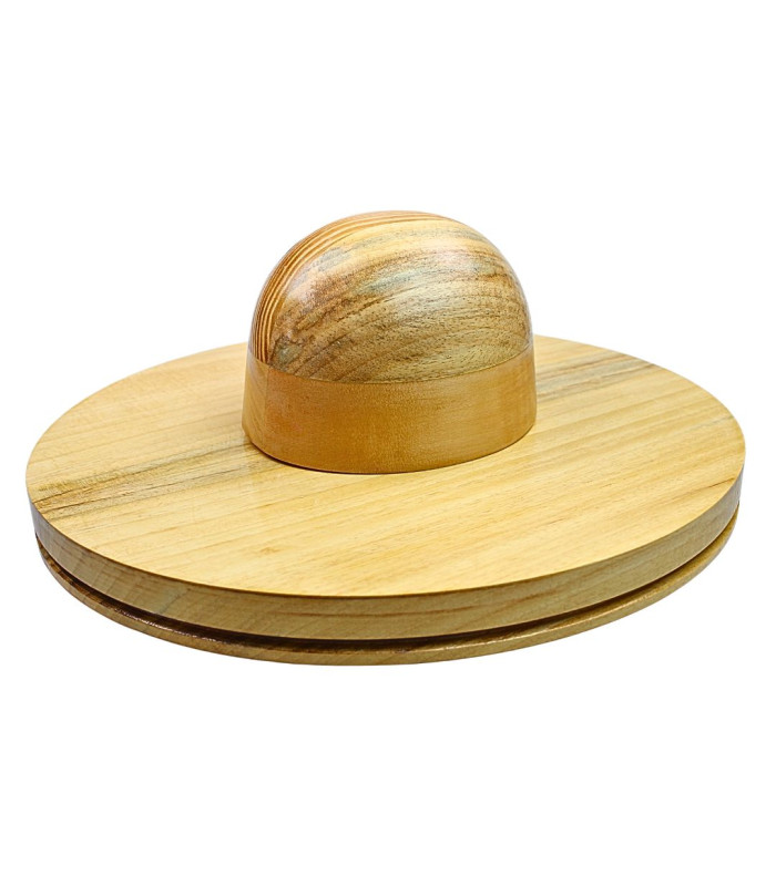 SET DE FORME EN BOIS CHAPEAU DE "PEREGRINO" – BORD ET CALOTTE
