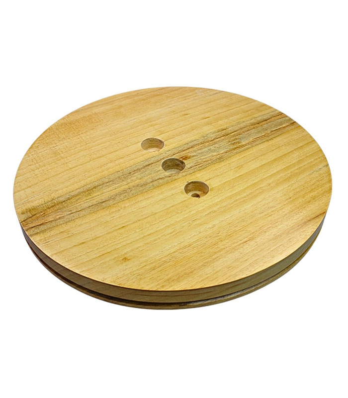 SET DE FORME EN BOIS CHAPEAU DE "PEREGRINO" – BORD ET CALOTTE