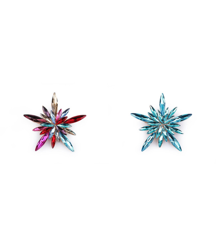 Broche Strass Argentée – Neuve Sans Emballage, Bijou Scintillant Pour Toutes Occasions