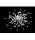 BROCHE ARTISANALE AVEC PERLES DE VERRE