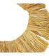 FRANGES EN RAFFIA 100% NATUREL - 15CM X 1M