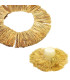 FRANGES EN RAFFIA 100% NATUREL - 15CM X 1M