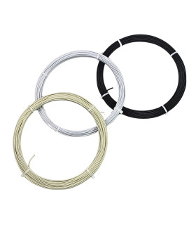 FIL DE CHAPELLERIE RECOUVERT DE RAYONNE - 1,4MM X 10M