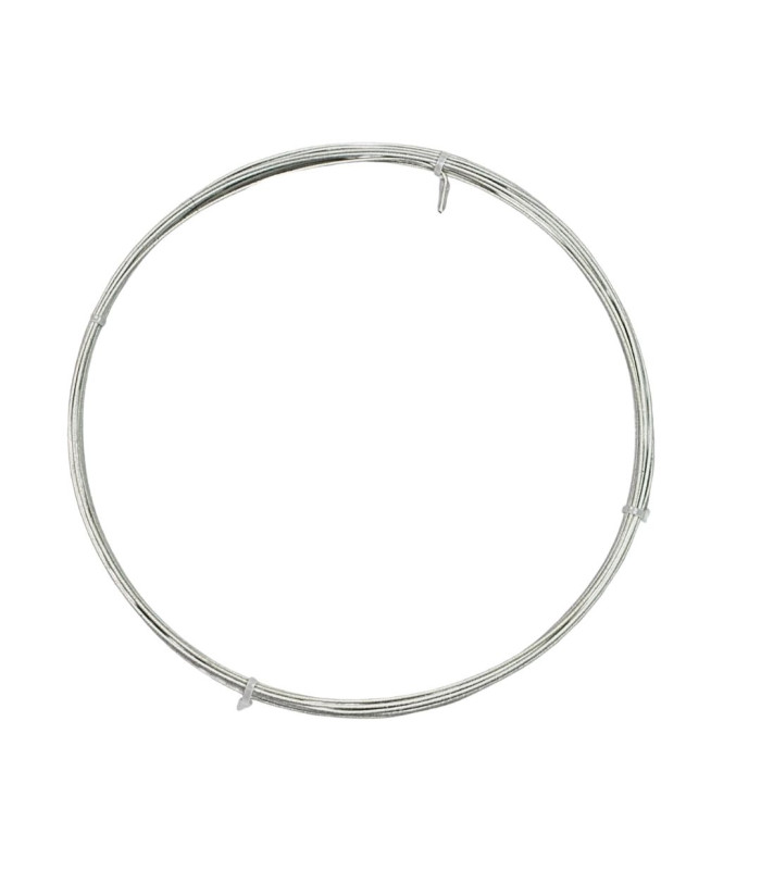 FIL DE CHAPELLERIE REVÊTU DE FIL DE RAYON (RIGIDE) – 1MM X 10M