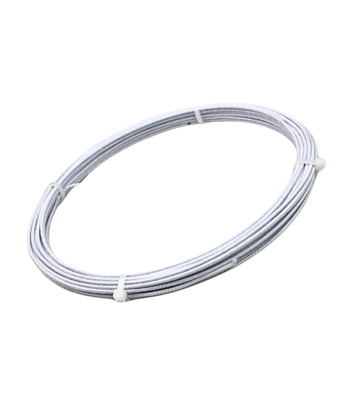 FIL DE CHAPELLERIE REVÊTU DE FIL DE COTON (SOUPLE) – 1,2MM X 10M