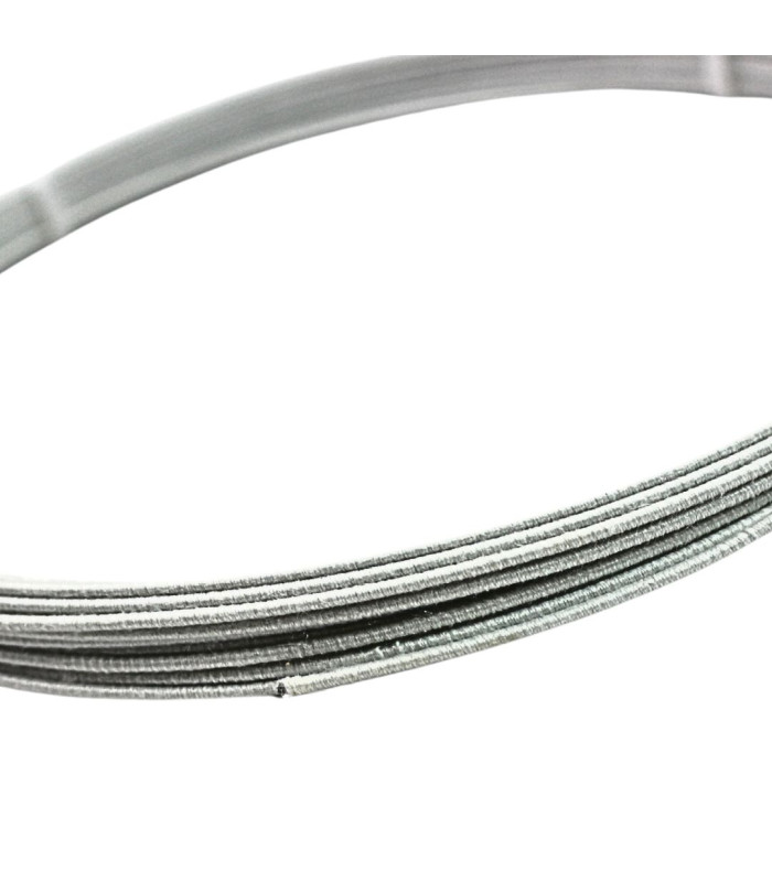 FIL DE CHAPELLERIE REVÊTU DE FIL DE COTON (SOU PLE) – 1MM X 10M