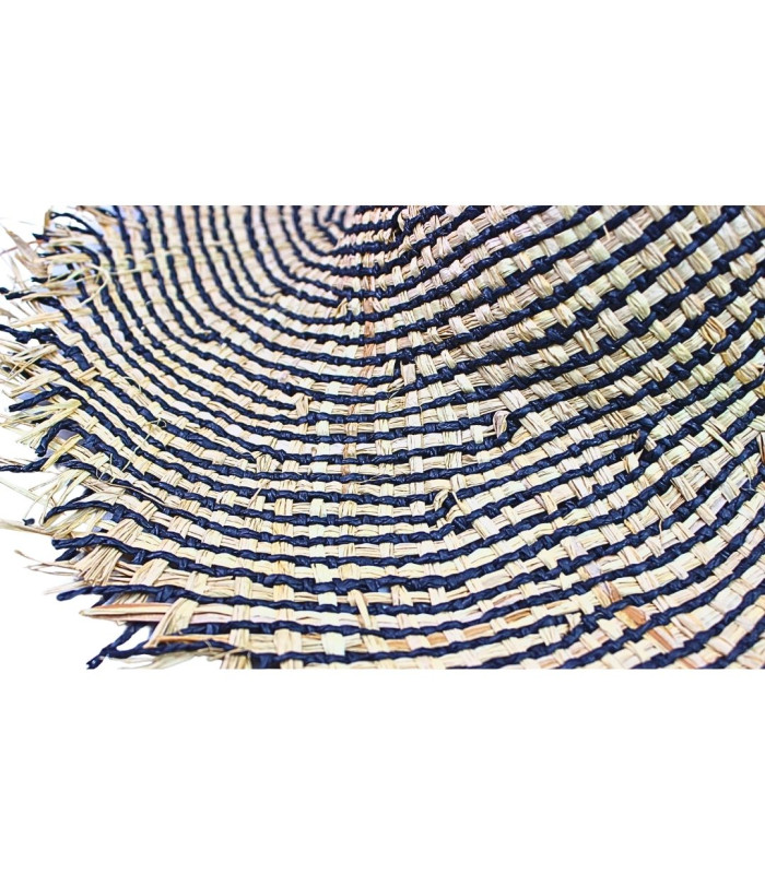 CAPELINE MÉLANGÉE EN RAFIA ET FIBRE DE PAPIER