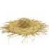 CAPELINE 100 % RAFFIA AVEC FINITION CORDAGE