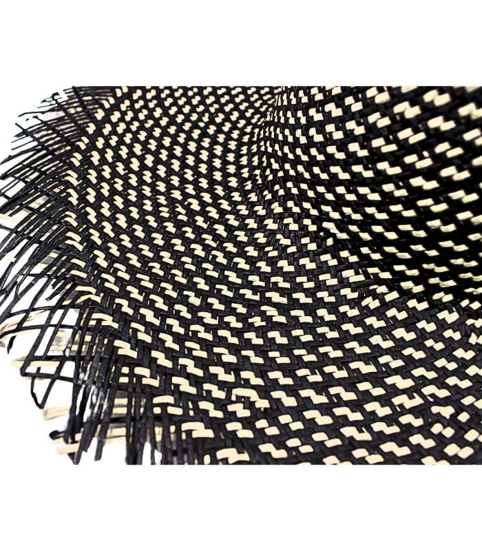 CAPELINE BICOLORE EN FIBRE DE PAPIER