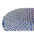 CAPELINE BICOLORE TRESSÉE EN FIBRE DE PAPIER