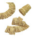 FRANGES EN RAFIA 100% NATURELLE - 10CM X 1M