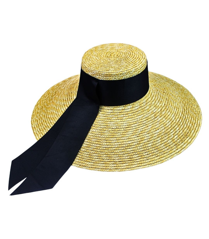 PAMELA EN PAILLE NATURELLE TRESSÉE – AJUSTABLE