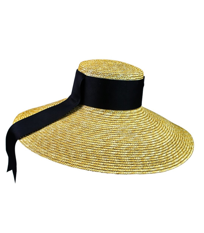 PAMELA EN PAILLE NATURELLE TRESSÉE – AJUSTABLE