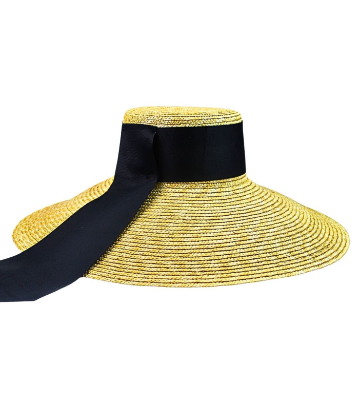 PAMELA EN PAILLE NATURELLE TRESSÉE – AJUSTABLE